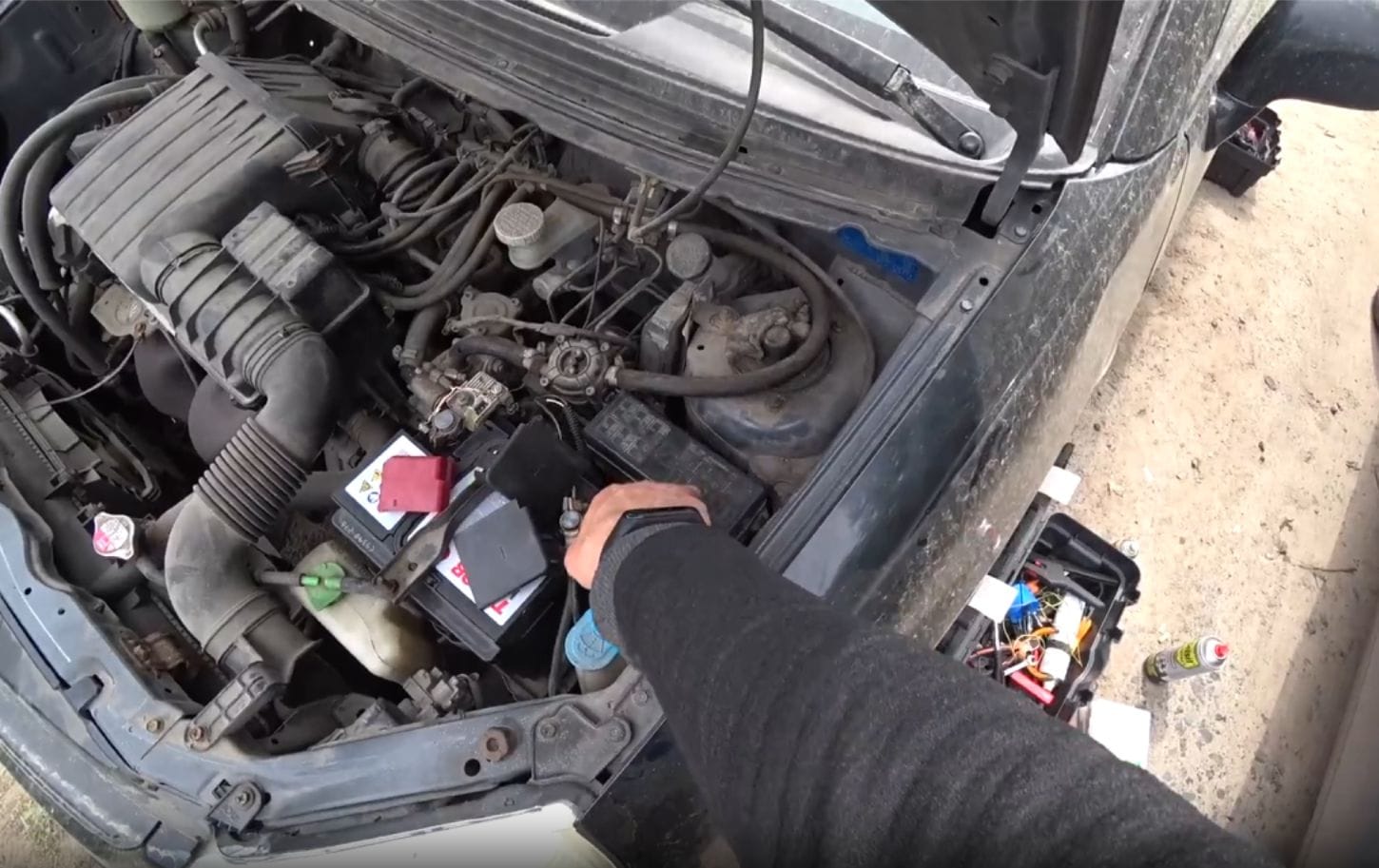 Ремонт стартера — втягивающее